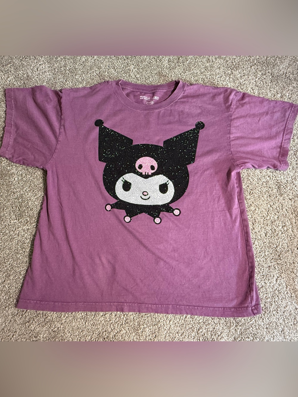 Kuromi Purple T-Shirt – Women’s XL